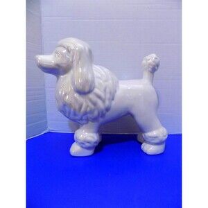NEW Fancy French Poodle Statue Figurine Dog Modern Art Home Decor